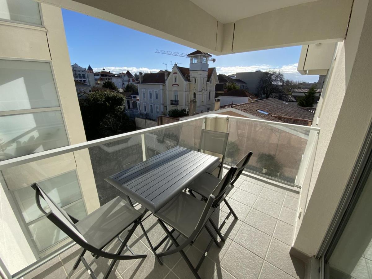 Studio Neuf En Front De Mer Avec Terrasse Et Parking, Ideal Pour 3 Personnes - Fr-1-474-147 Arcachon Bagian luar foto