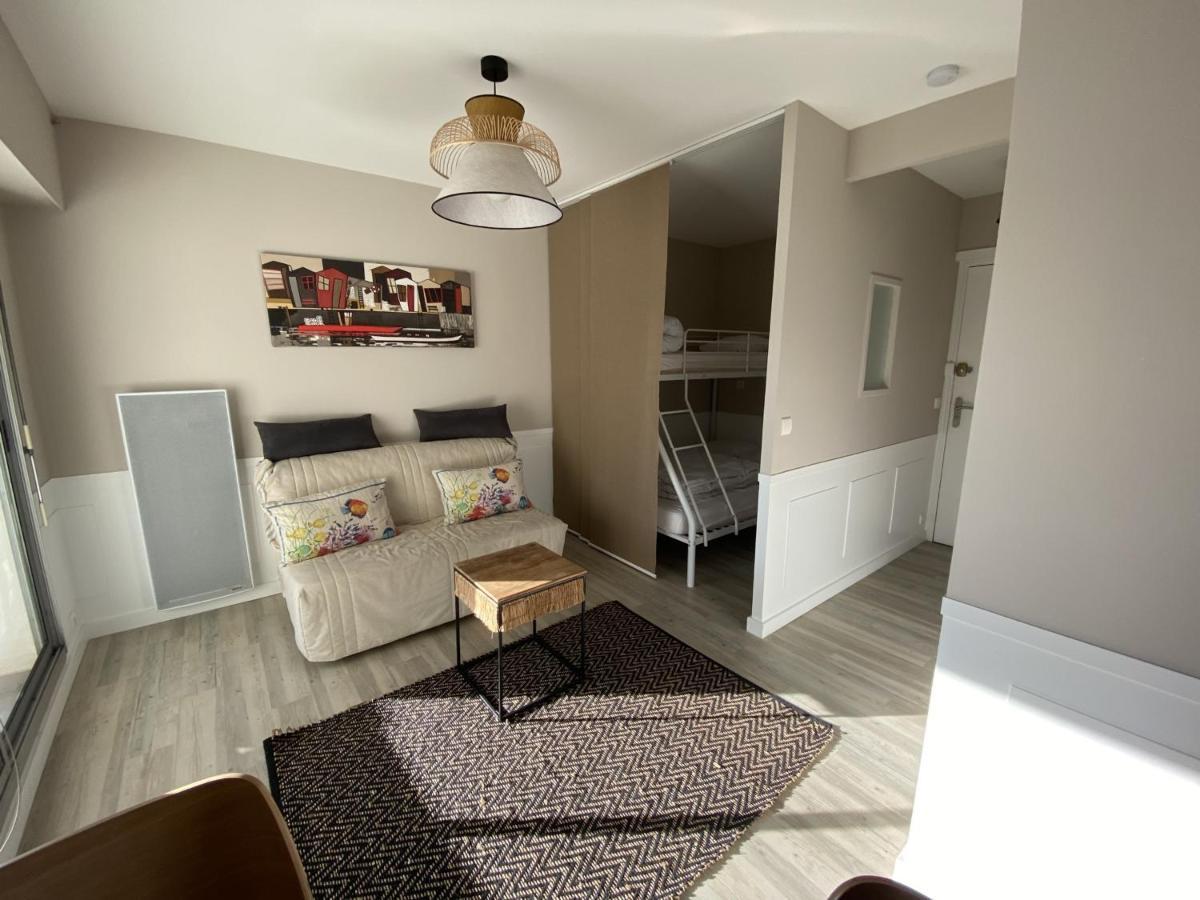 Studio Neuf En Front De Mer Avec Terrasse Et Parking, Ideal Pour 3 Personnes - Fr-1-474-147 Arcachon Bagian luar foto