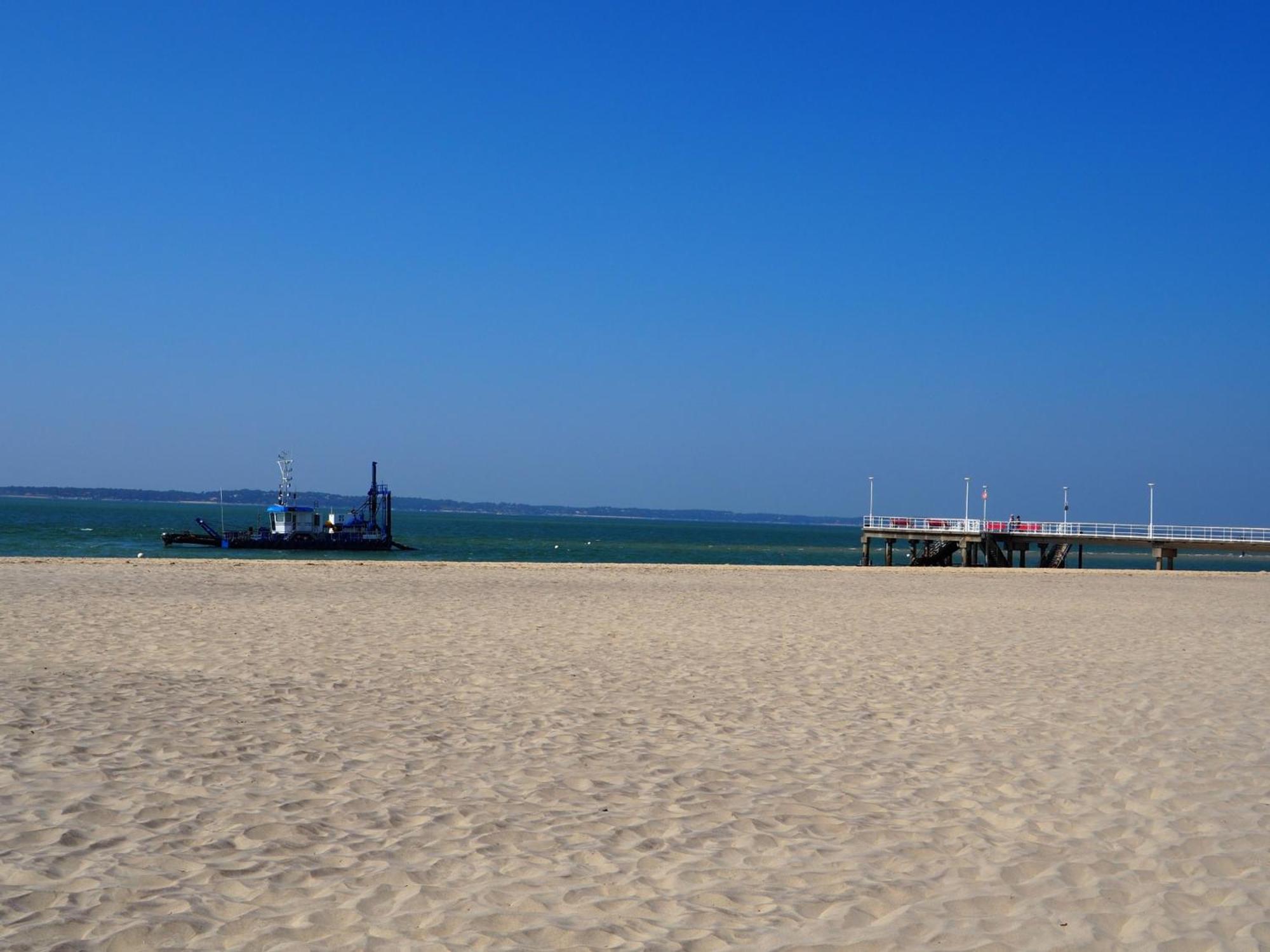 Studio Neuf En Front De Mer Avec Terrasse Et Parking, Ideal Pour 3 Personnes - Fr-1-474-147 Arcachon Bagian luar foto